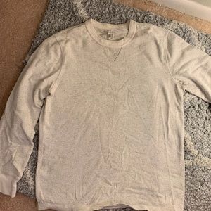 Men’s gap sweater. Crew neck light grey. Casual
